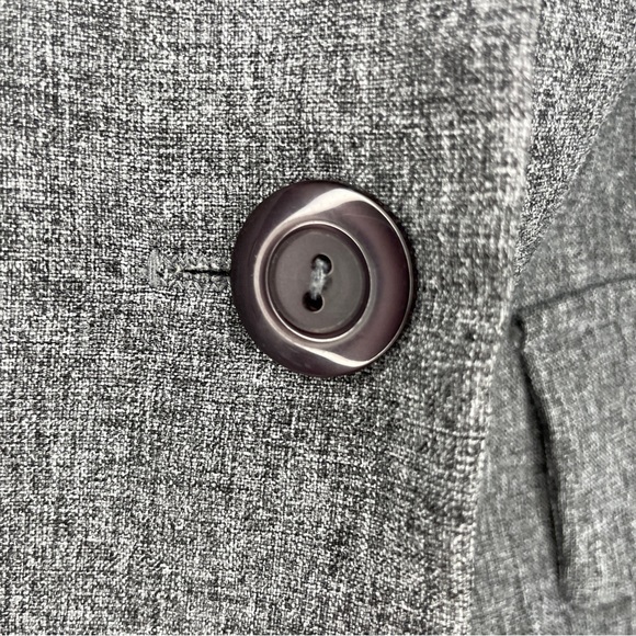 Vintage Main Street Classics Double-Breasted Suit Jacket - Gray - Picture 6 of 12